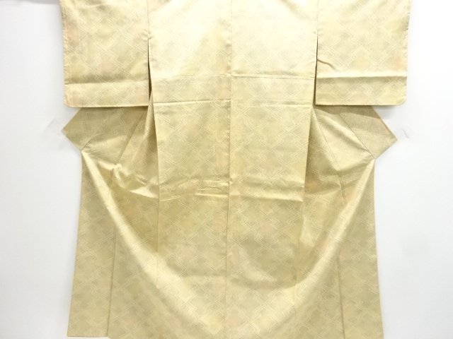 JAPANESE KIMONO / NISHIJIN OMESHI / WOVEN MATSUKAWABISHI 